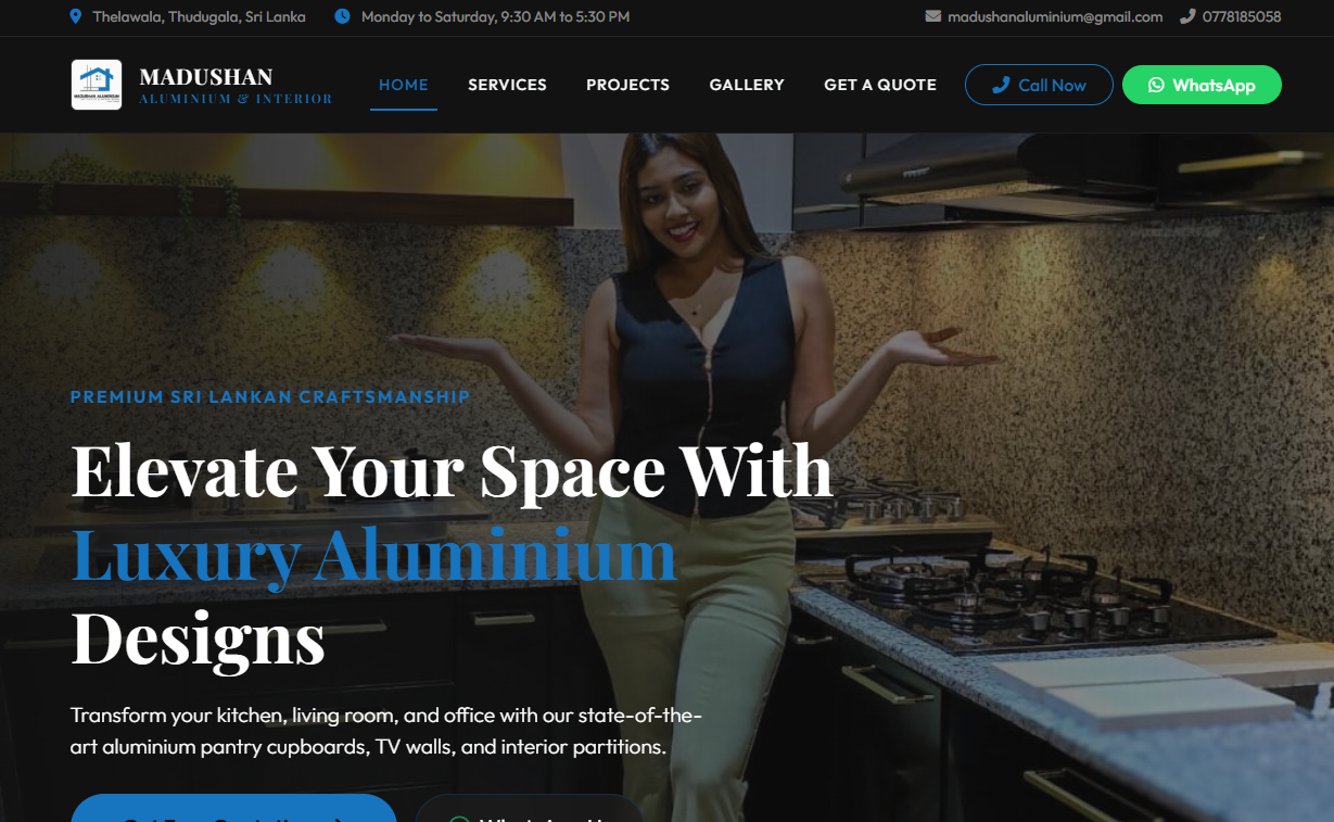  Madushan Aluminum Project